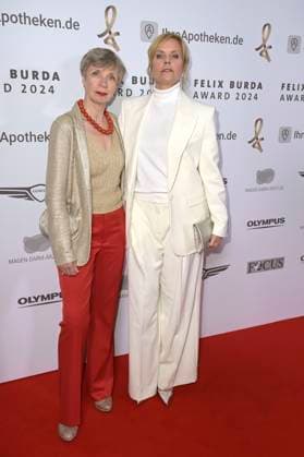 Anna Stieblich und Melanie Marschke bei der 19. Verleihung des Felix Burda Award 2024 im Hotel Adlon Kempinski. Berlin, 21.04.2024