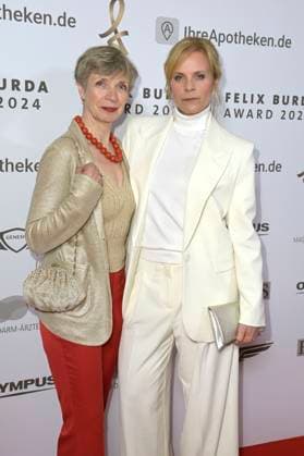 Anna Stieblich und Melanie Marschke bei der 19. Verleihung des Felix Burda Award 2024 im Hotel Adlon Kempinski. Berlin, 21.04.2024