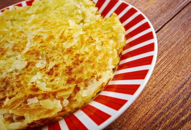 Swiss Roesti Swiss Roesti on a plate.closeup country cuisine Copyright: xZoonar.com MYCHKOx 5668833