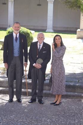 Spanish King Felipe and Quee Letizia during Miguel de Cervantes awards in Madrid on Tuesday, 23 April 2024 Cordon Press 