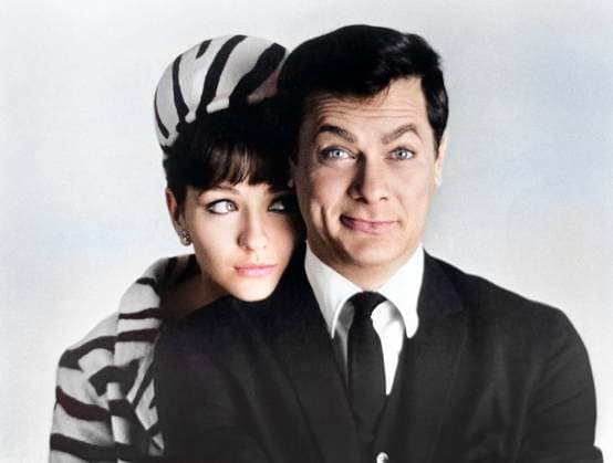Archivbilder der Woche KW17 Christine Kaufmann, Tony Curtis, publicity portrait for the film, Wild And Wonderful Universal Pictures, 1964  Copyright: xABxArchivesx jtv018852