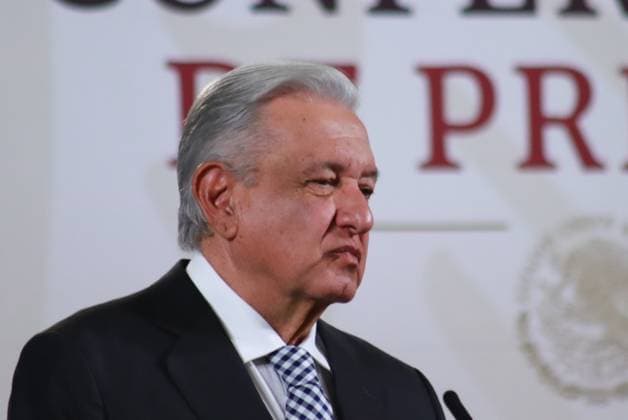 April 24, 2024, Mexico City, Mexico: MexicoÃ¢â‚¬â ¢s President, Andres Manuel Lopez Obrador speaking during his daily briefing conference at National Palace. Mexico City Mexico - ZUMAe321 20240424_zia_e321_006 Copyright: xCarlosxSantiagox