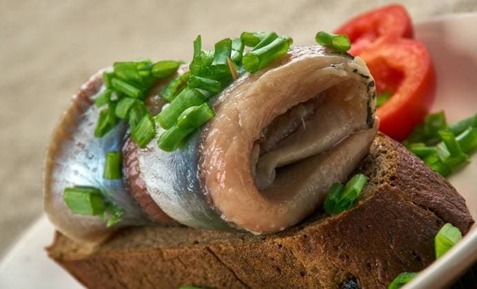 Finnish Silakkarulla Silakkarulla - Finnish herrings rollmops, from the Biltian herring Copyright: xZoonar.com MYCHKOx 11760924
