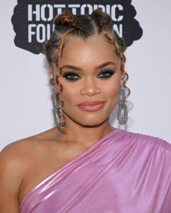 April 24, 2024, Los Angeles, California, USA: Andra Day attends the 16th Annual Music Will Benefit. Los Angeles USA - ZUMAb173 20240424_aap_b173_056 Copyright: xBillyxBennightx