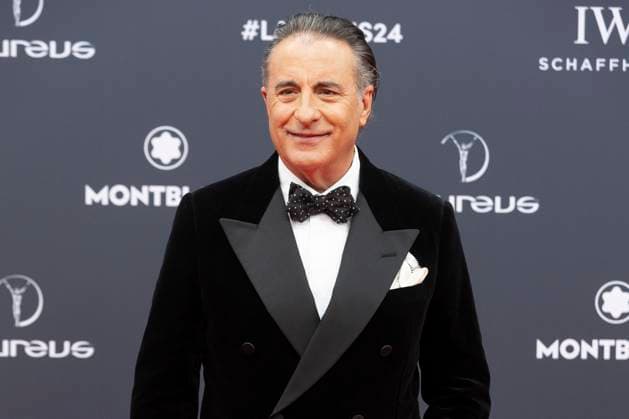 April 24, 2024, Madrid, Spain: Andy Garcia poses on the red carpet during Montblanc presents The Laureus World Sports Awards 2024 at Palacio de Cibeles in Madrid. Madrid Spain - ZUMAs197 20240424_aaa_s197_352 Copyright: xNachoxLopezx