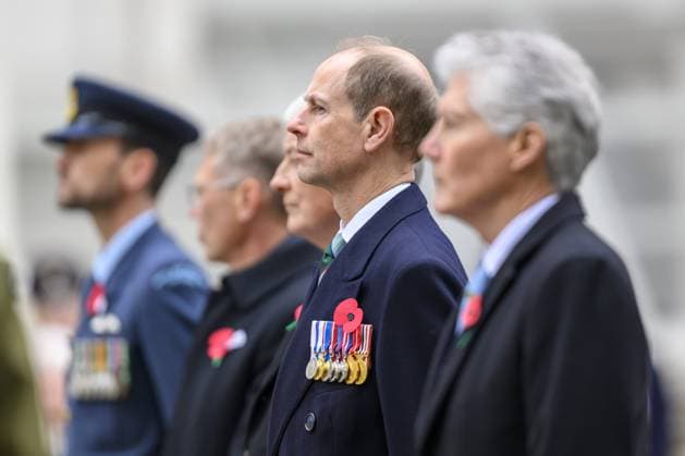 Entertainment Themen der Woche KW17 Prince Edward, Duke of Edinburgh attends a ANZAC Day parade and wreath laying at the Cenotaph in London Featuring: Prince Edward, Duke of Edinburgh Where: London, United Kingdom When: 25 Apr 2024 Credit: Cover Images EDITORIAL USE ONLY. NOT FOR USE BY NEWSPAPERS BASED IN THE UK. Copyright: xx coverimg53676980