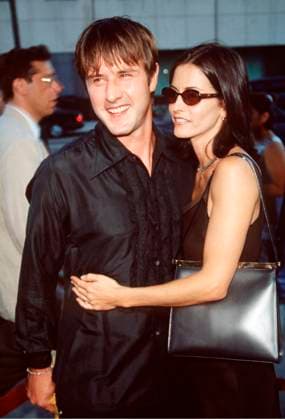Courteney Cox and David Arquette at the Ever After premiere, Los Angeles, August 1998. Copyright: xFAMOUS. x 04402003