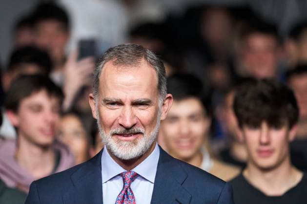 Entertainment Themen der Woche KW17 25-04-2024 King Felipe attend the power your creativity through the arts event during the 4th edition of Talent Tour at the Botin center in Santander. No Spain Â  Copyright: xPPEx