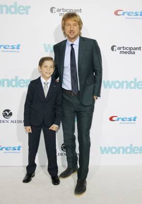Jacob Tremblay , Owen Wilson at the Premiere of Lionsgate s Wonder at the Regency Village Theatre in Westwood 172165, Jacob Tremblay , Owen Wilson at the Premiere of Lionsgate s Wonder at the Regency Village Theatre in Westwood. Los Angeles, California - Tuesday November 14, 2017., Copyright: xLumeimages,xPacificCoastNewsx xAvalonx 0533269245