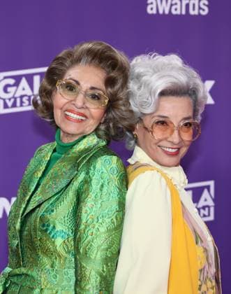 Patricia Mauceri (L) and Olivia Negron pose in the red carpet of the Latin American Music Awards at MGM Grand Garden Arena in Las Vegas, Nevada, USA, 25 April 2024. Latin American Music Awards red carpet !ACHTUNG: NUR REDAKTIONELLE NUTZUNG!  Copyright: xRondaxChurchillx USA4437 20240426-55013424617_1