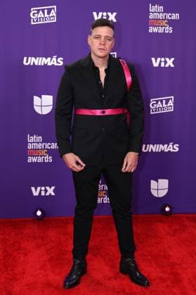 Venezuelan Marko poses in the red carpet of the Latin American Music Awards at MGM Grand Garden Arena in Las Vegas, Nevada, USA, 25 April 2024. Latin American Music Awards red carpet !ACHTUNG: NUR REDAKTIONELLE NUTZUNG!  Copyright: xRondaxChurchillx USA4427 20240426-55013424626_1