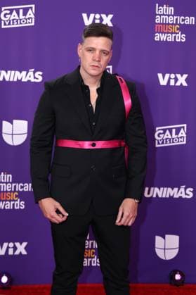 Venezuelan Marko poses in the red carpet of the Latin American Music Awards at MGM Grand Garden Arena in Las Vegas, Nevada, USA, 25 April 2024. Latin American Music Awards red carpet !ACHTUNG: NUR REDAKTIONELLE NUTZUNG!  Copyright: xRondaxChurchillx USA4428 20240426-55013424628_1