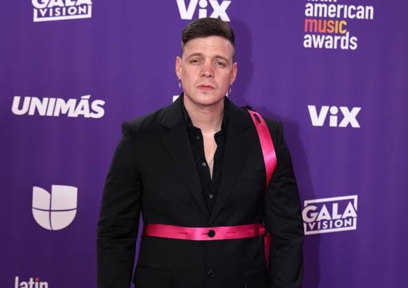 Venezuelan Marko poses in the red carpet of the Latin American Music Awards at MGM Grand Garden Arena in Las Vegas, Nevada, USA, 25 April 2024. Latin American Music Awards red carpet !ACHTUNG: NUR REDAKTIONELLE NUTZUNG!  Copyright: xRondaxChurchillx USA4429 20240426-55013424629_1