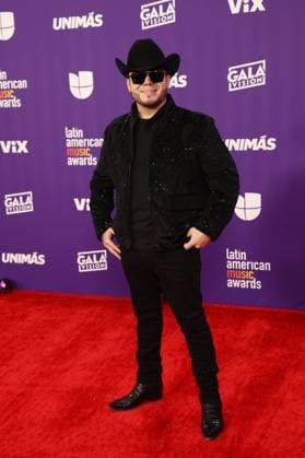 Lenin Ramírez arrives for the 2024 Latin American Music Awards at the Grand Garden Arena at MGM Resort and Casino in Las Vegas, Nevada on Thursday, April 25, 2024.  LAV20240425037 JAMESxATOA