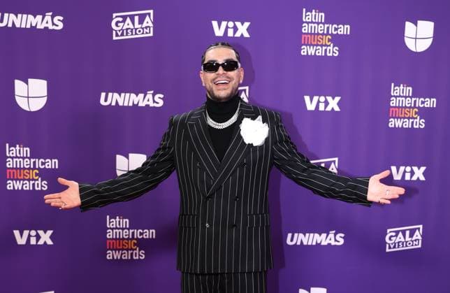 Colombian singer Ryan Castro poses on the red carpet at the ninth edition of the Latin American Music Awards held this Thursday at the MGM Grand. Garden Arena in Las Vegas, Nevada, USA, 25 April 2024. Red carpet of the Latin American Music Awards !ACHTUNG: NUR REDAKTIONELLE NUTZUNG!  Copyright: xRondaxChurchillx USA4525 20240426-55013425424_1