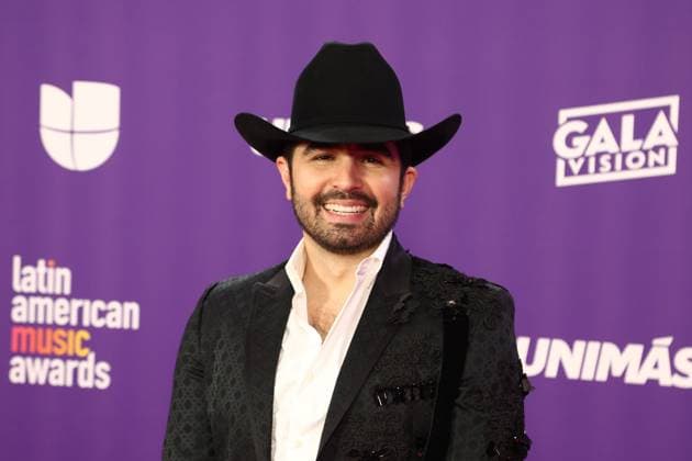 Joss Favela arrives for the 2024 Latin American Music Awards at the Grand Garden Arena at MGM Resort and Casino in Las Vegas, Nevada on Thursday, April 25, 2024.  LAV20240425106 JAMESxATOA