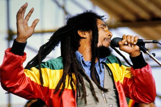 Archivbilder der Woche KW17 Bob Marley gibt ein Konzert im Münchner Reitstadion !ARCHIV FOTO!, *** Bob Marley gives a Concert at Munich Reitstadion Archive Photo ,
