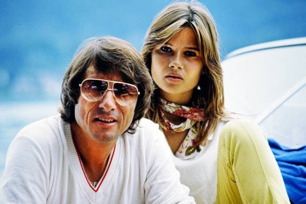 Archivbilder der Woche KW17 Udo Jürgens mit Tochter Jenny !ARCHIV FOTO! Achtung - Aufnahmedatum geschätzt, *** Udo Jürgens with Subsidiary Jenny Archive Photo Attention Date of recording estimated,