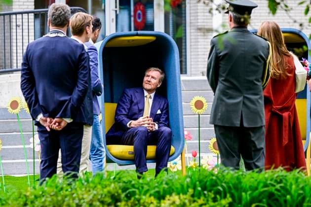 Entertainment Themen der Woche KW17 Entertainment Bilder des Tages 27-04-2024 Koningsdag King Willem-Alexander during Kingsday in Emmen. Â  Copyright: xPPEx