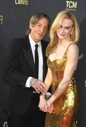 HOLLYWOOD, CA - APRIL 27: Keith Urban and Nicole Kidman at the 49th AFI Life Achievement Award Tribute to Nicole Kidman at The Dolby Theater inHollywood,California on April 27, 2024. Copyright: xJeffreyxMayerx