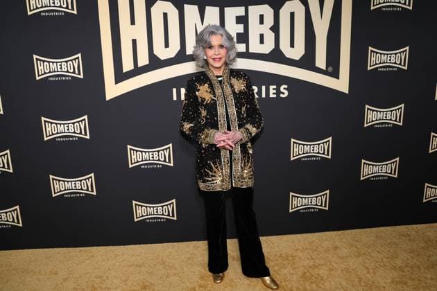 Bilder des Jahres 2024, Entertainment 04 April Entertainment Themen der Woche KW17 Celebrities attend the Homeboy Industries 2024 Lo Maximo Awards And Fundraising Gala at the JW Marriott LA Live, Los Angeles Featuring: Jane Fonda Where: Los Angeles, California, United States When: 28 Apr 2024 Credit: Faye s Vision Cover Images EDITORIAL USE ONLY. NOT FOR USE BY NEWSPAPERS BASED IN THE UK. Copyright: xx coverimg53684466
