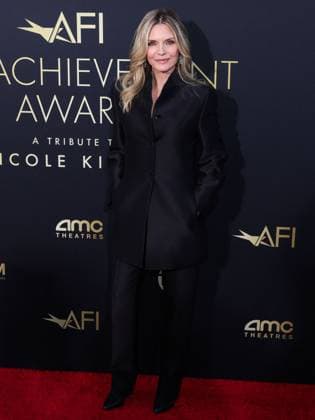 Gala Tribute to Nicole Kidman - LA Michelle Pfeiffer arrives at the 49th Annual AFI (American Film Institute) Lifetime Achievement Award Gala Tribute Celebrating Nicole Kidman held at the Dolby Theatre on April 27, 2024 in Hollywood, Los Angeles, CA, USA. Photo by Xavier Collin Image Press Agency ABACAPRESS.COM Los Angeles CA United States  Copyright: xCollinxXavier ImagexPressxAgencyxABACAx