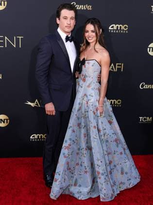 Gala Tribute to Nicole Kidman - LA Miles Teller and wife Keleigh Sperry Teller arrive at the 49th Annual AFI (American Film Institute) Lifetime Achievement Award Gala Tribute Celebrating Nicole Kidman held at the Dolby Theatre on April 27, 2024 in Hollywood, Los Angeles, CA, USA. Photo by Xavier Collin Image Press Agency ABACAPRESS.COM Los Angeles CA United States  Copyright: xCollinxXavier ImagexPressxAgencyxABACAx