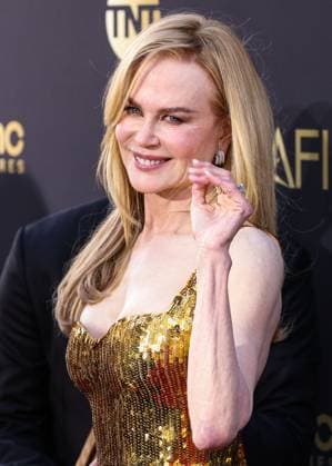 Gala Tribute to Nicole Kidman - LA Nicole Kidman wearing Balenciaga arrives at the 49th Annual AFI (American Film Institute) Lifetime Achievement Award Gala Tribute Celebrating Nicole Kidman held at the Dolby Theatre on April 27, 2024 in Hollywood, Los Angeles, CA, USA. Photo by Xavier Collin Image Press Agency ABACAPRESS.COM Los Angeles CA United States  Copyright: xCollinxXavier ImagexPressxAgencyxABACAx