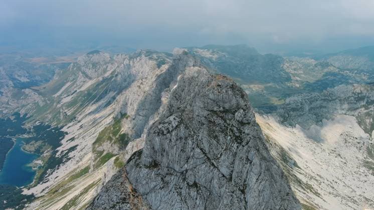 Aerial of mountains in park Durmitor, Montenegro Aerial view on mountains in the park Durmitor, Montenegro Copyright: xZoonar.com MikhailxKokhanchikovx 21481766