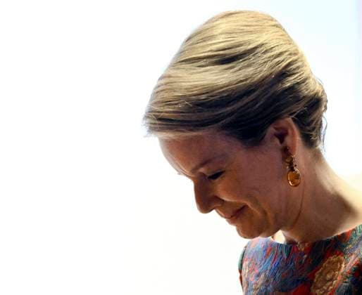 50th anniversary of the Baillet Latour Fund BRUSSELS, BELGIUM - APRIL 29: Queen Mathilde took part in the celebration of the 50th anniversary of the Baillet Latour Fund at the Palais des Académies, gave a speech and then presented the Baillet Latour Biomedical Award, which this year was dedicated to cancer research on April 29, 2024 in Brussels, Belgium, 29 04 2024 Brussels Belgium  Copyright: xDidierxLebrunx