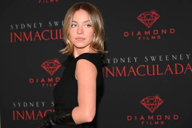 May 2, 2024, Mexico City, Ciudad de Mexico, Mexico: Actress Sydney Sweeney posses for photos during the Immaculate film Photocall at Mexico City Four Season Hotel. on May 2, 2024 in Mexico City, Mexico. Mexico City Mexico - ZUMAe321 20240502_zea_e321_043 Copyright: xCarlosxTischler xEyepixxGroupx