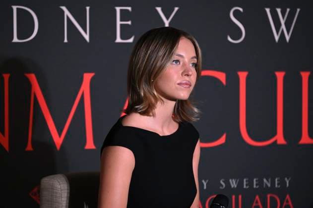 May 2, 2024, Mexico City, Ciudad de Mexico, Mexico: Actress Sydney Sweeney attends the Immaculate press conference at Mexico City Four Season Hotel. on May 2, 2024 in Mexico City, Mexico. Mexico City Mexico - ZUMAe321 20240502_zea_e321_097 Copyright: xCarlosxTischler xEyepixxGroupx