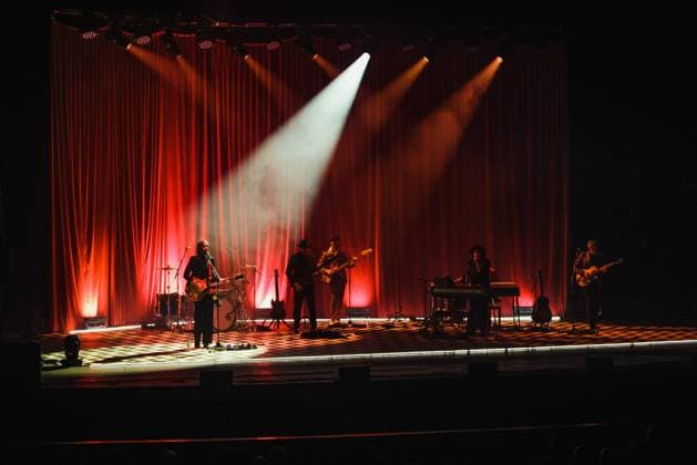 Milan, Baustelle perform in concert during Intimo Sexy! Elvis at the Theater Tour 2024. In the photo: Francesco Bianconi, Rachele Bastreghi and Claudio Brasini  Copyright: xAlessandroxBremecx xipa-agency.nx xx IPA_Agency_IPA45677285