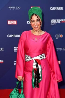 Bunte New Faces Award Film in Berlin RECORD DATE NOT STATED Tua El-Fawwal