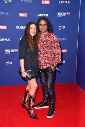 Bunte New Faces Award Film in Berlin RECORD DATE NOT STATED Christine Neubauer und Jose Campos
