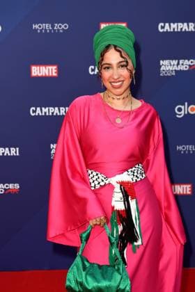 Bunte New Faces Award Film in Berlin RECORD DATE NOT STATED Tua El-Fawwal