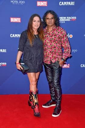 Bunte New Faces Award Film in Berlin RECORD DATE NOT STATED Christine Neubauer und Jose Campos