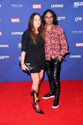 Bunte New Faces Award Film in Berlin RECORD DATE NOT STATED Christine Neubauer und Jose Campos