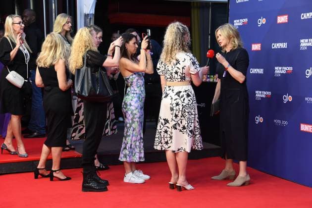 Bunte New Faces Award Film in Berlin RECORD DATE NOT STATED Influencerinnen und Veronica Ferres