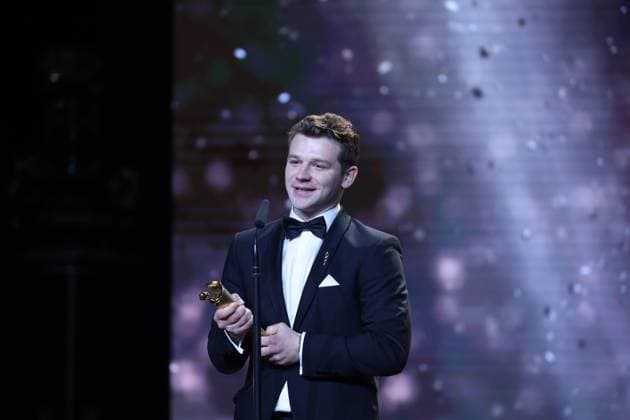 Deutscher Filmpreis 2024 BESTE MÄNNLICHE HAUPTROLLE Simon Morze bei der Verleihung der Lola - Deutscher Filmpreis 2024 im Theater am Potsdamer Platz in Berlin 03.05.2024 Copyright: xEventpressx
