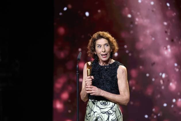 Deutscher Filmpreis 2024 BESTE WEIBLICHE NEBENROLLE Adele Neuhauser Â· 15 JAHRE bei der Verleihung der Lola - Deutscher Filmpreis 2024 im Theater am Potsdamer Platz in Berlin 03.05.2024 Copyright: xEventpressx