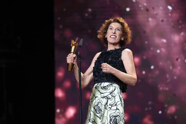 Deutscher Filmpreis 2024 BESTE WEIBLICHE NEBENROLLE Adele Neuhauser Â· 15 JAHRE bei der Verleihung der Lola - Deutscher Filmpreis 2024 im Theater am Potsdamer Platz in Berlin 03.05.2024 Copyright: xEventpressx