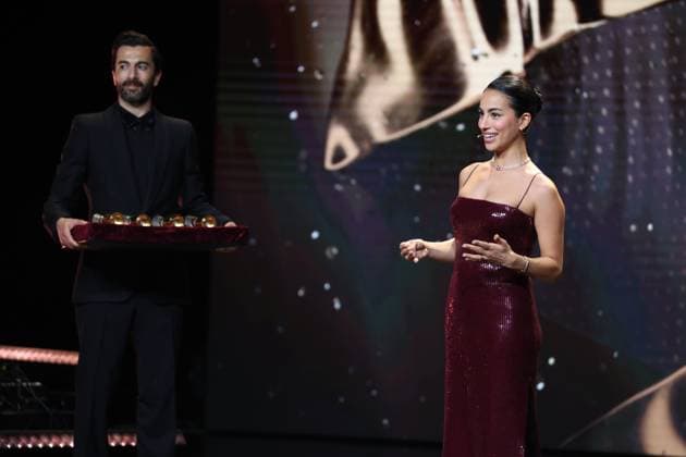 Deutscher Filmpreis 2024 Gizem Emre bei der Verleihung der Lola - Deutscher Filmpreis 2024 im Theater am Potsdamer Platz in Berlin 03.05.2024 Copyright: xEventpressx