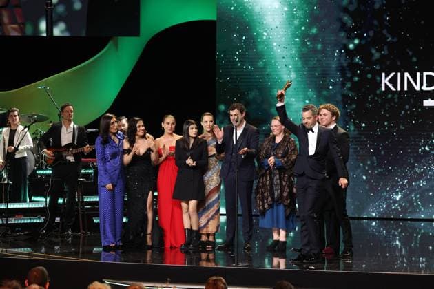 Deutscher Filmpreis 2024 BESTER KINDERFILM - Sieger Sein bei der Verleihung der Lola - Deutscher Filmpreis 2024 im Theater am Potsdamer Platz in Berlin 03.05.2024 Copyright: xEventpressx