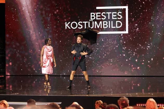 Deutscher Filmpreis 2024 Ivy Quainoo. Aurel Mertz bei der Verleihung der Lola - Deutscher Filmpreis 2024 im Theater am Potsdamer Platz in Berlin 03.05.2024 Copyright: xEventpressx