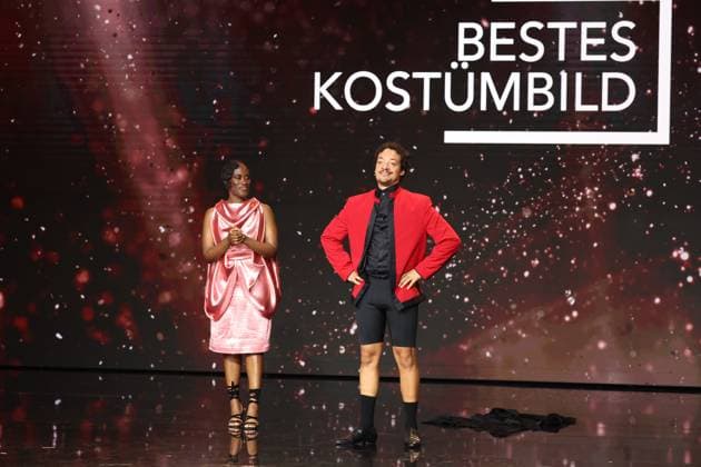 Deutscher Filmpreis 2024 Ivy Quainoo. Aurel Mertz bei der Verleihung der Lola - Deutscher Filmpreis 2024 im Theater am Potsdamer Platz in Berlin 03.05.2024 Copyright: xEventpressx