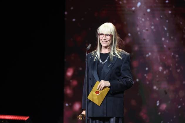 Deutscher Filmpreis 2024 BESTES KOSTÜMBILD Ingken Benesch Â· GIRL YOU KNOW IT™S TRUE bei der Verleihung der Lola - Deutscher Filmpreis 2024 im Theater am Potsdamer Platz in Berlin 03.05.2024 Copyright: xEventpressx