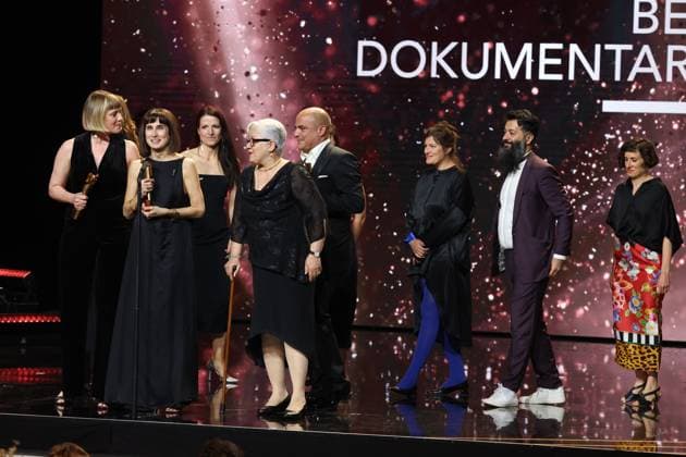 Deutscher Filmpreis 2024 BESTER DOKUMENTARFILM SIEBEN WINTER IN TEHERAN bei der Verleihung der Lola - Deutscher Filmpreis 2024 im Theater am Potsdamer Platz in Berlin 03.05.2024 Copyright: xEventpressx
