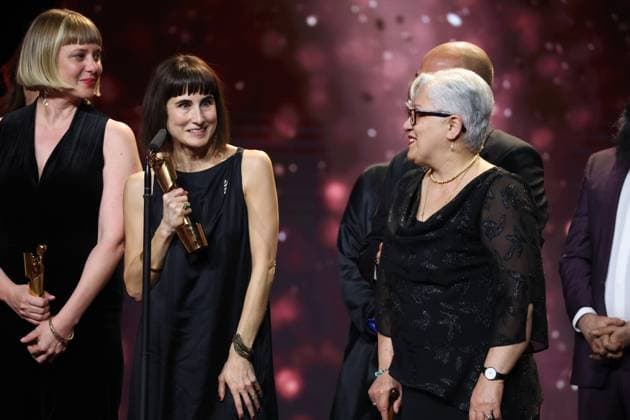 Deutscher Filmpreis 2024 BESTER DOKUMENTARFILM SIEBEN WINTER IN TEHERAN bei der Verleihung der Lola - Deutscher Filmpreis 2024 im Theater am Potsdamer Platz in Berlin 03.05.2024 Copyright: xEventpressx