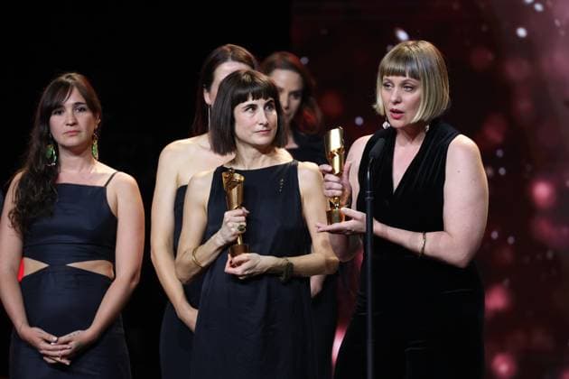 Deutscher Filmpreis 2024 BESTER DOKUMENTARFILM SIEBEN WINTER IN TEHERAN bei der Verleihung der Lola - Deutscher Filmpreis 2024 im Theater am Potsdamer Platz in Berlin 03.05.2024 Copyright: xEventpressx